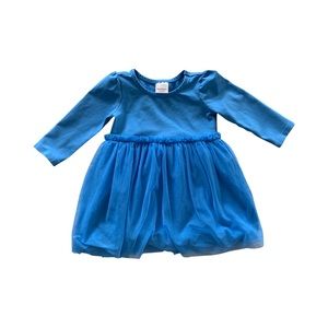 Hanna Andersson Tulle Layered Dress 18/24M